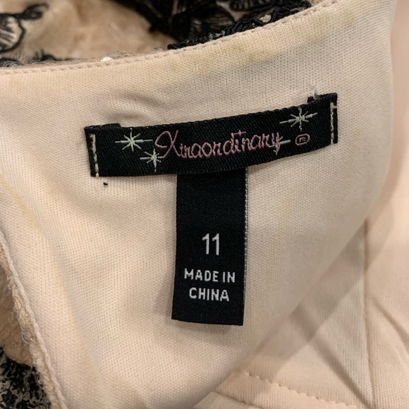 PROM DRESS - Pink and Black - Picture 4 of 7